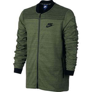 Nike Mens Advance 15 Knit Jacket Size Palm Green Small
